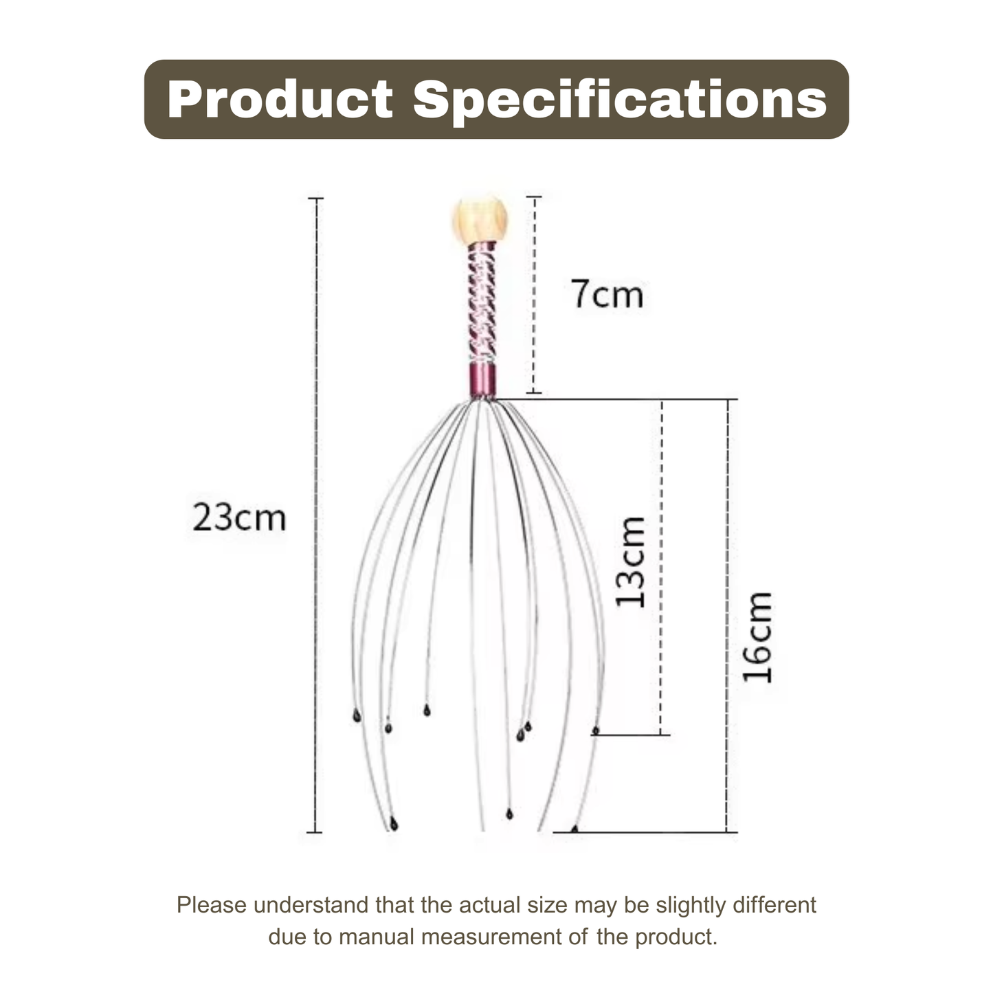 Wire Scalp Massager (1Pc)