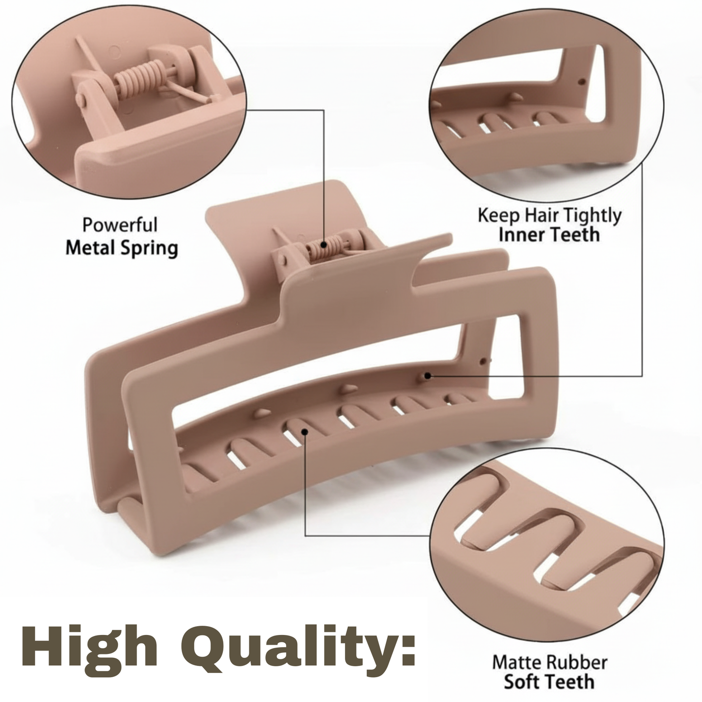 Jumbo Claw Clips (5in)