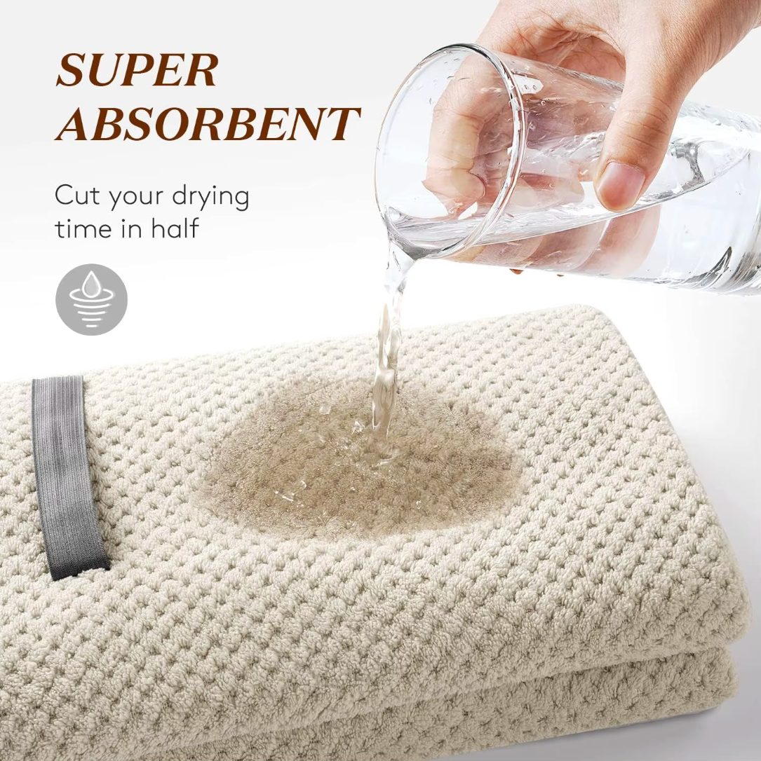 Large Microfiber Hair Towel