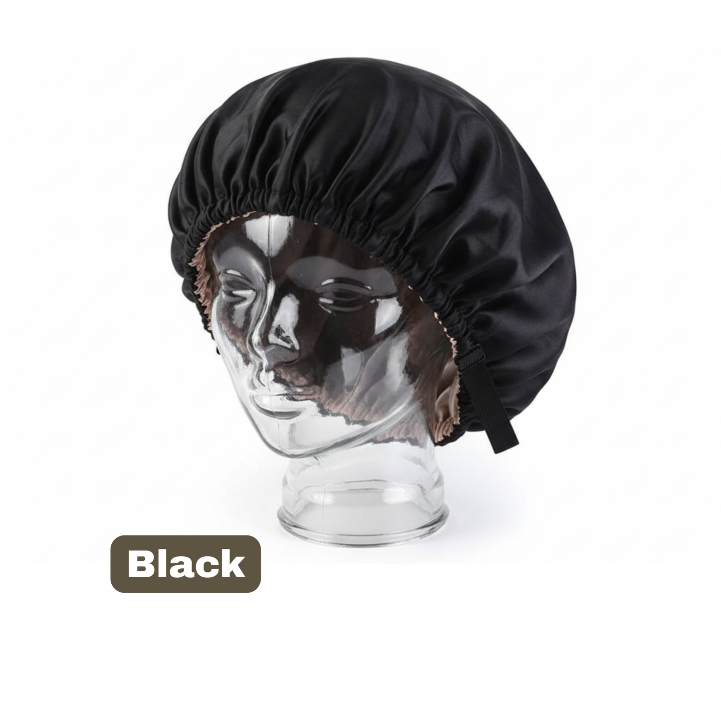 Adjustable Anti-Frizz Satin Sleeping Bonnet