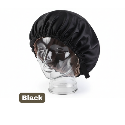 Adjustable Anti-Frizz Satin Sleeping Bonnet