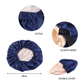 Adjustable Anti-Frizz Satin Sleeping Bonnet