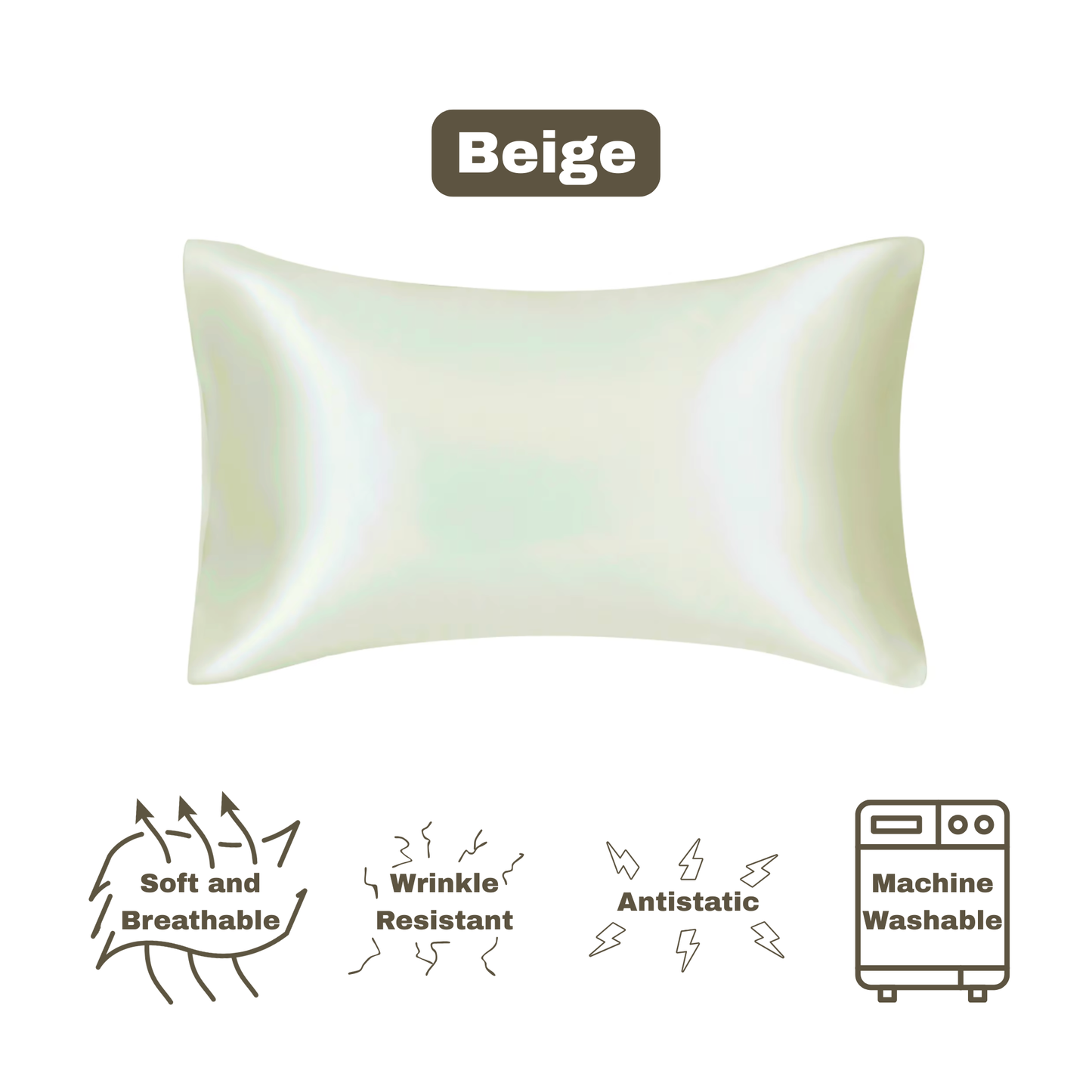 Satin Pillowcase (1pc)