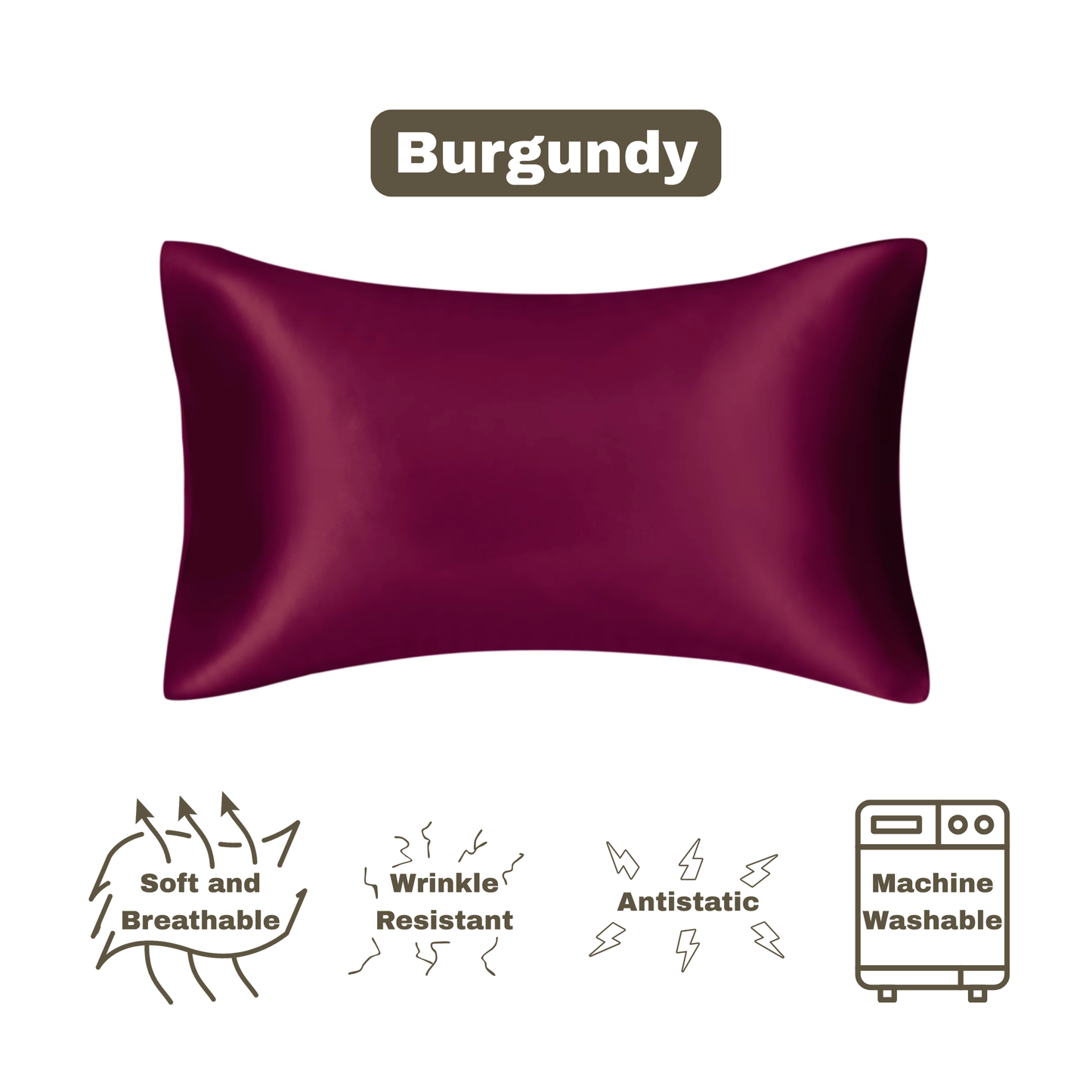 Satin Pillowcase (1pc)