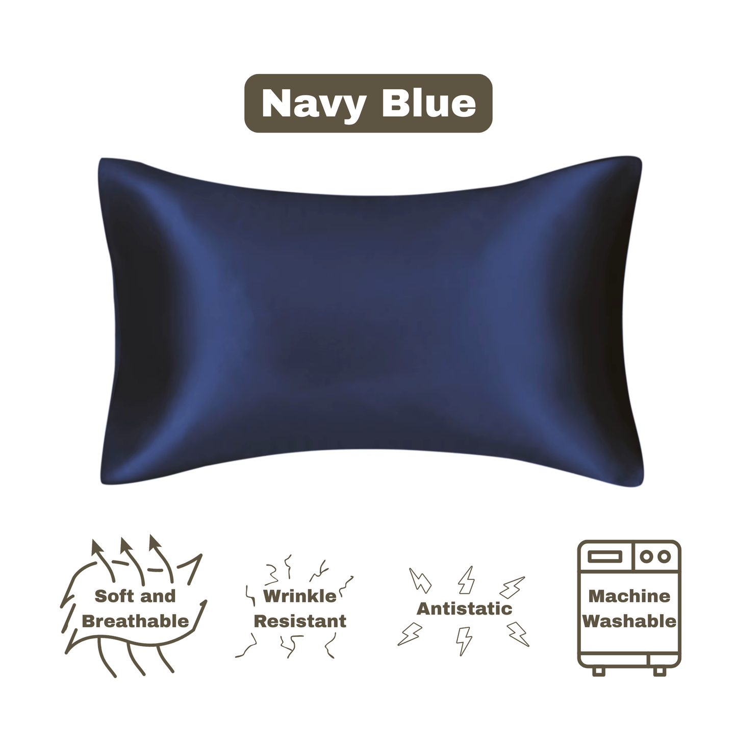 Satin Pillowcase (1pc)