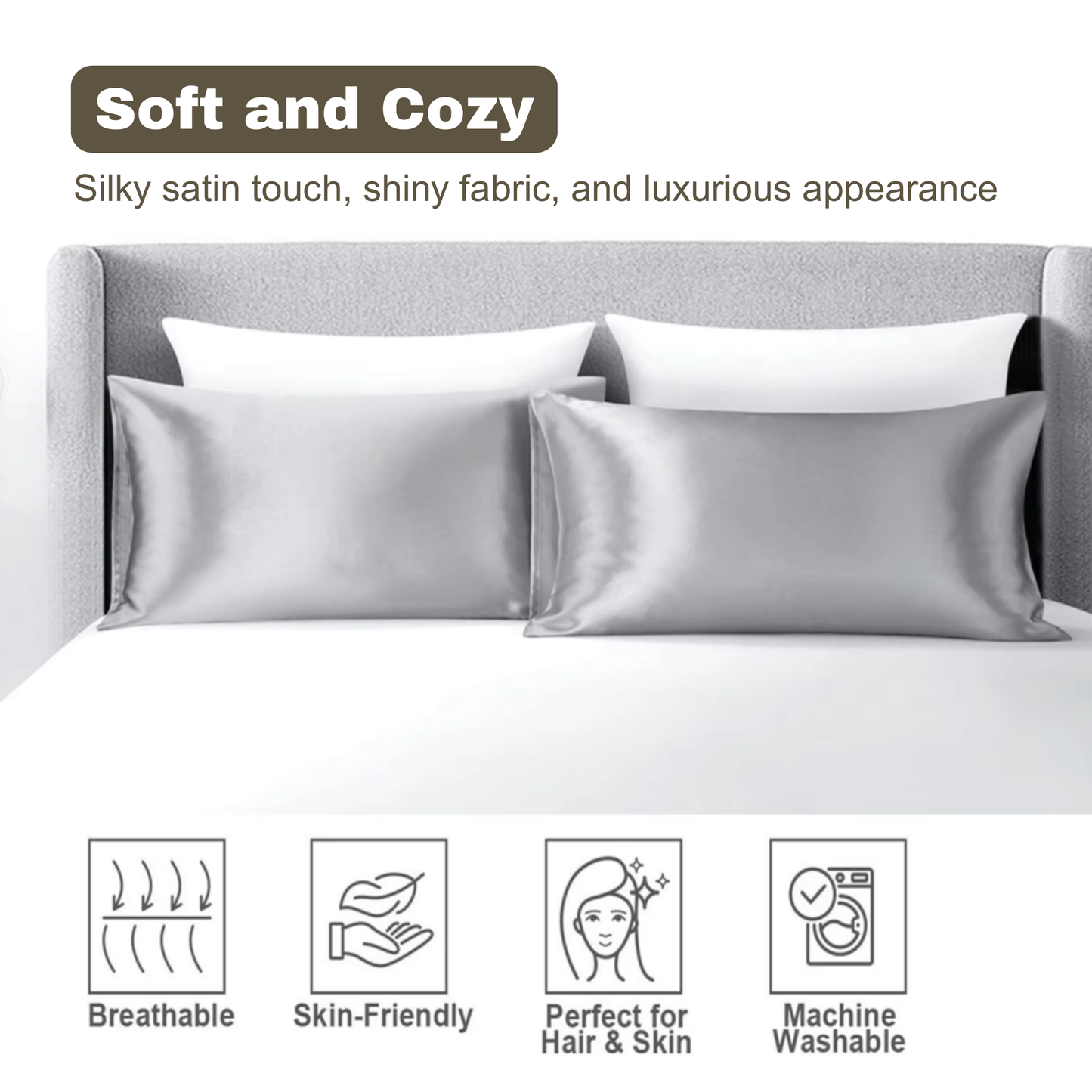 Satin Pillowcase (1pc)