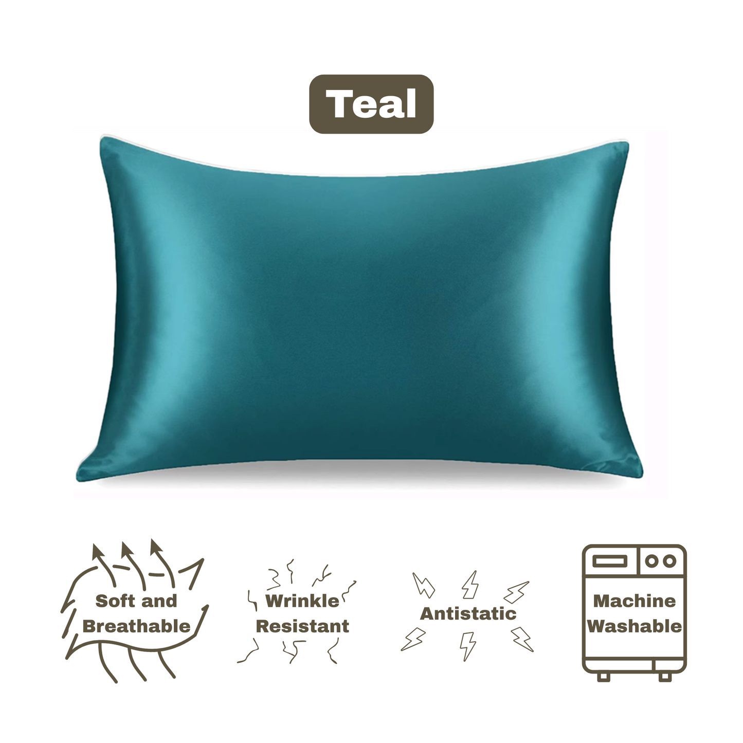 Satin Pillowcase (1pc)