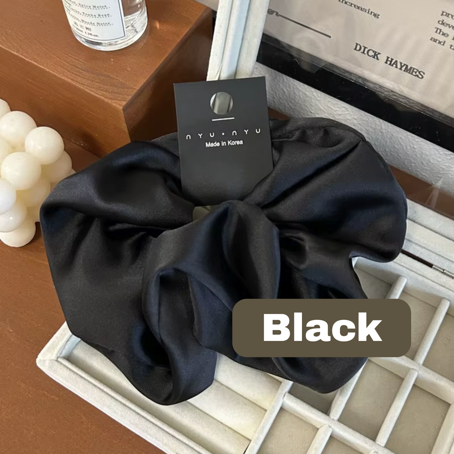 Oversized Satin Scrunchies