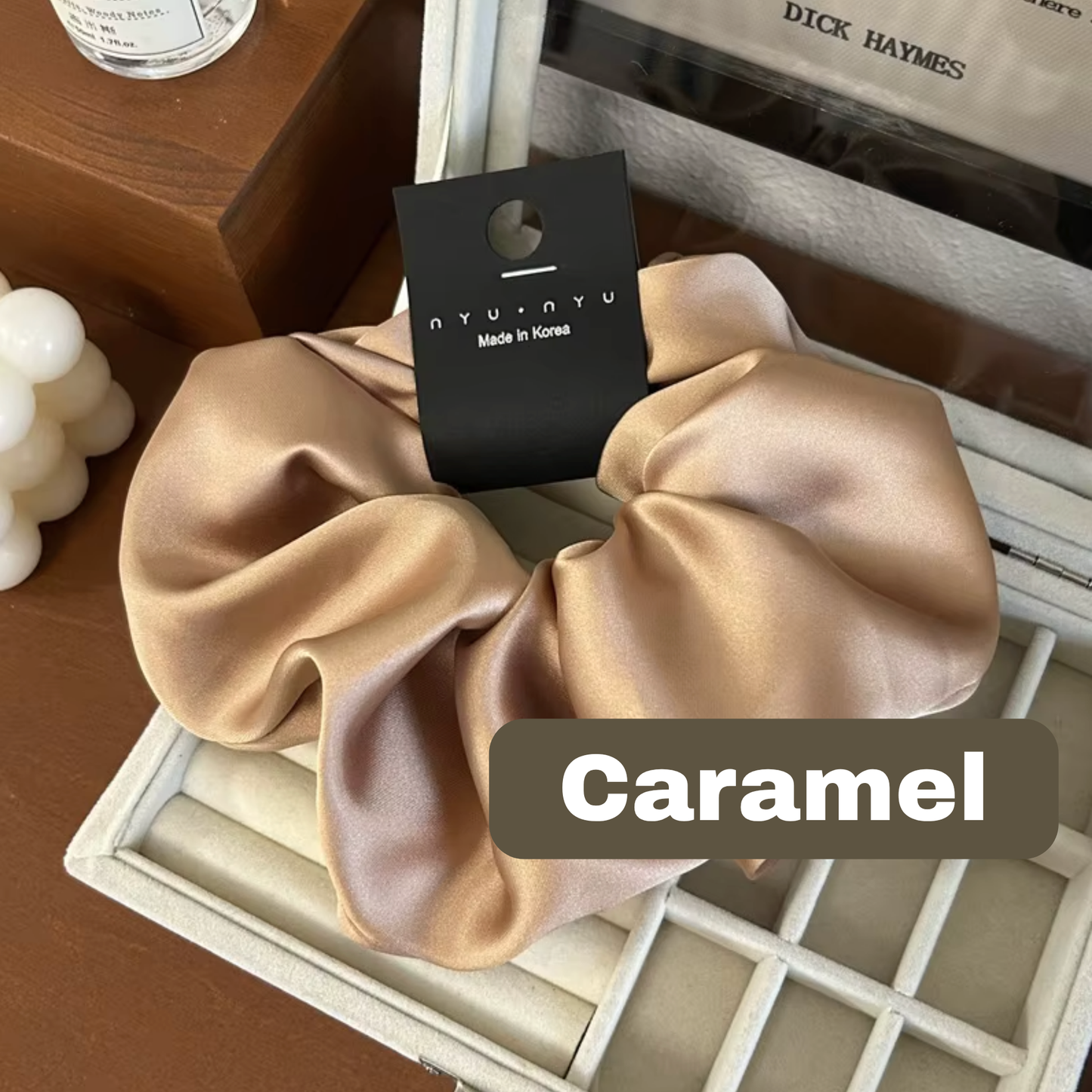 Oversized Satin Scrunchies