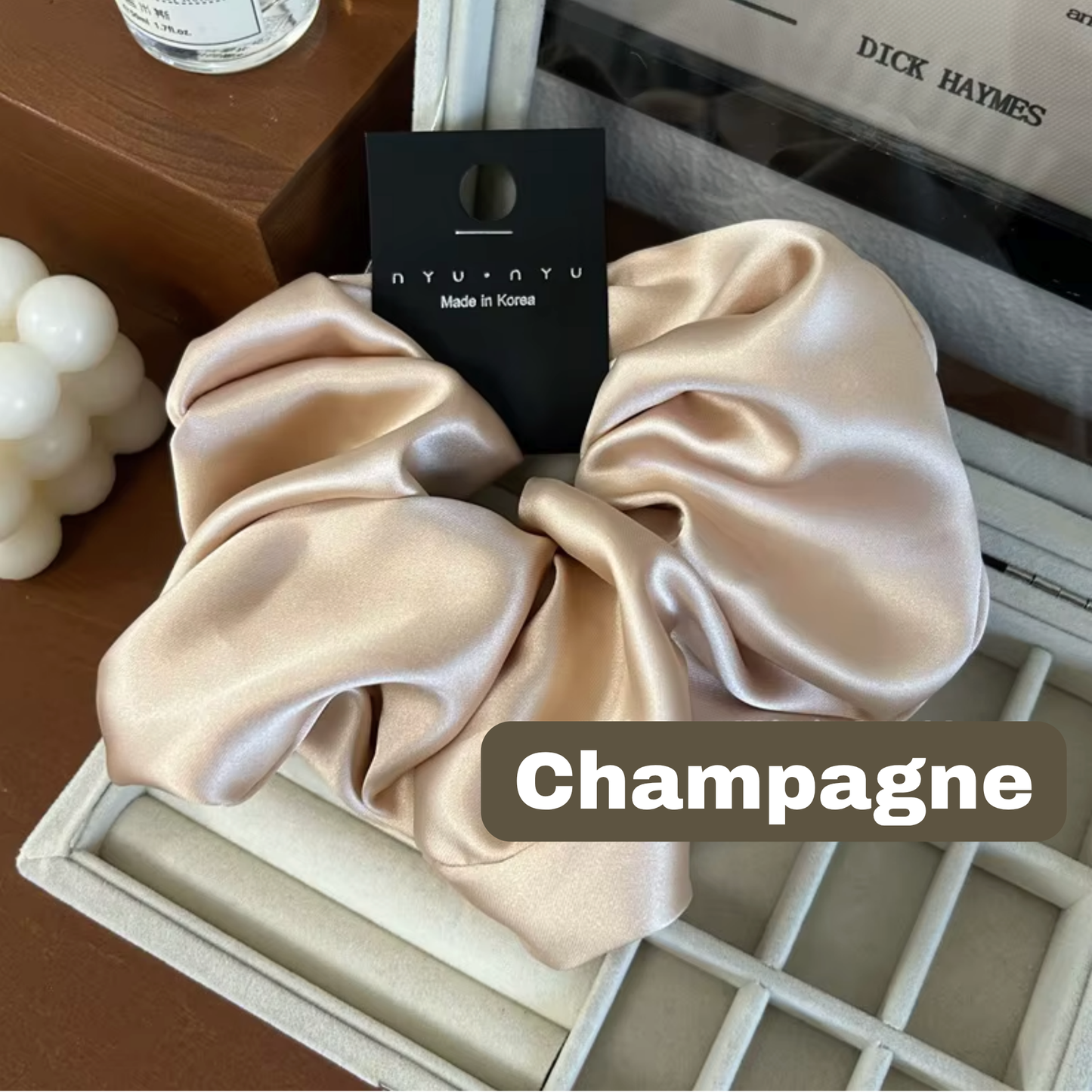 Oversized Satin Scrunchies