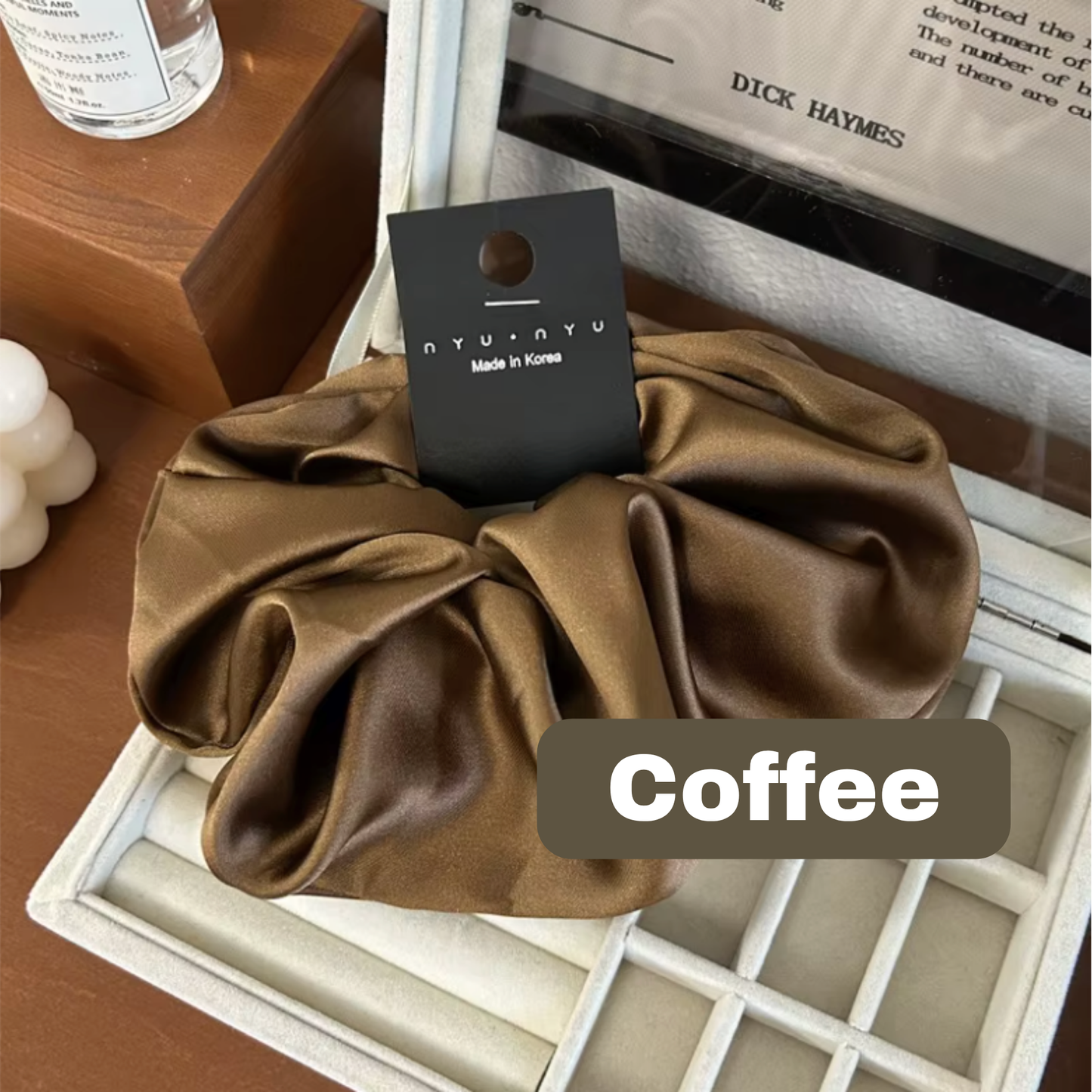 Oversized Satin Scrunchies