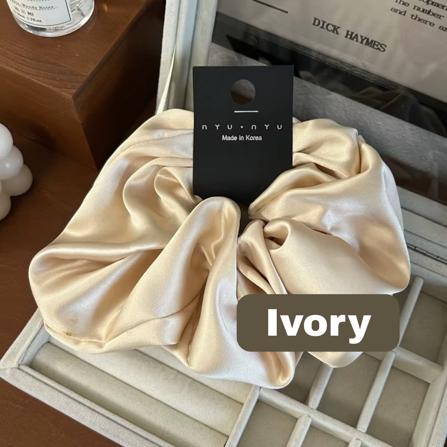 Oversized Satin Scrunchies
