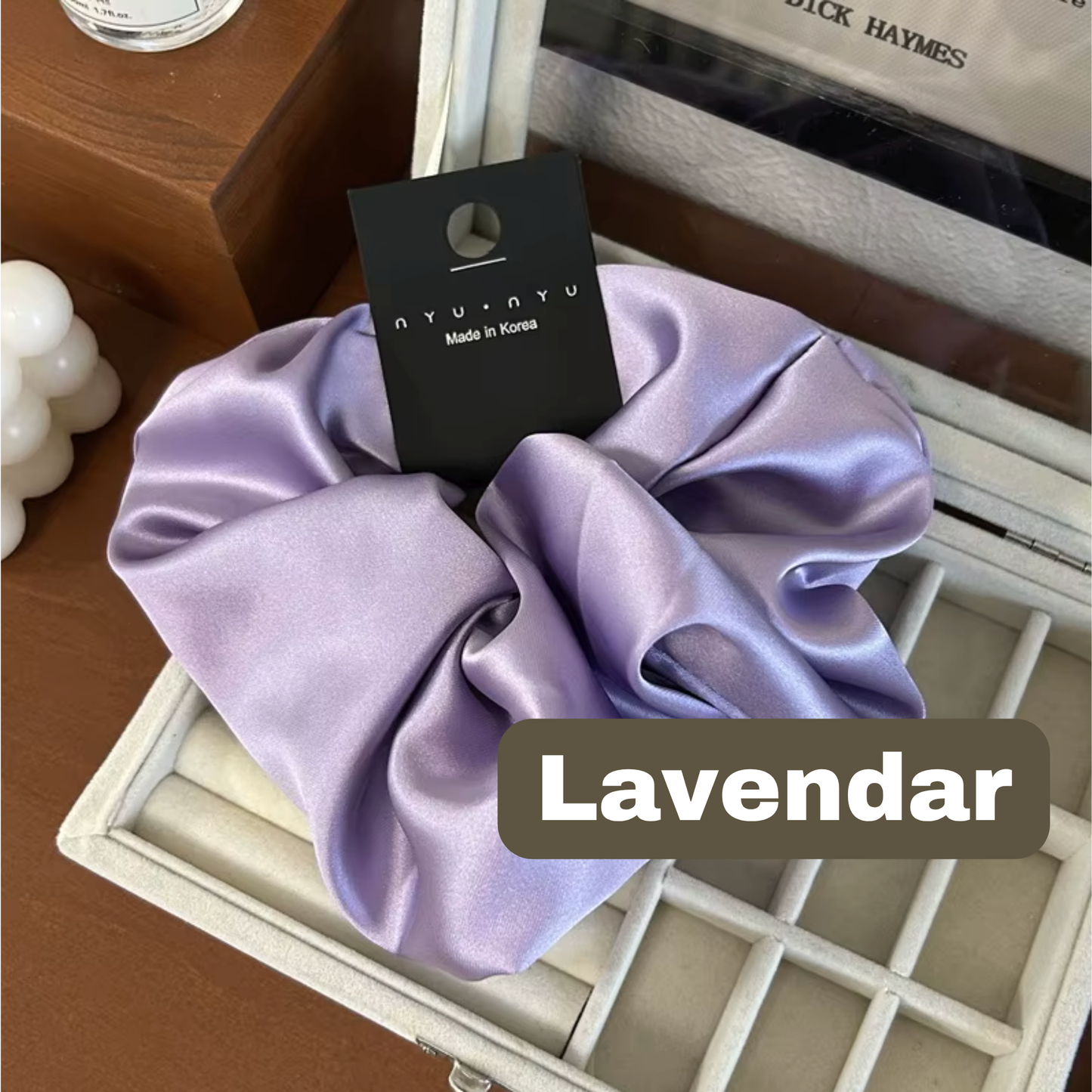 Oversized Satin Scrunchies
