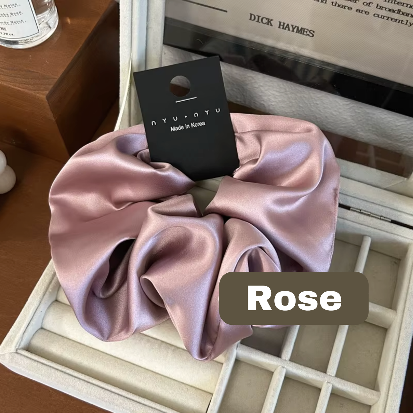 Oversized Satin Scrunchies