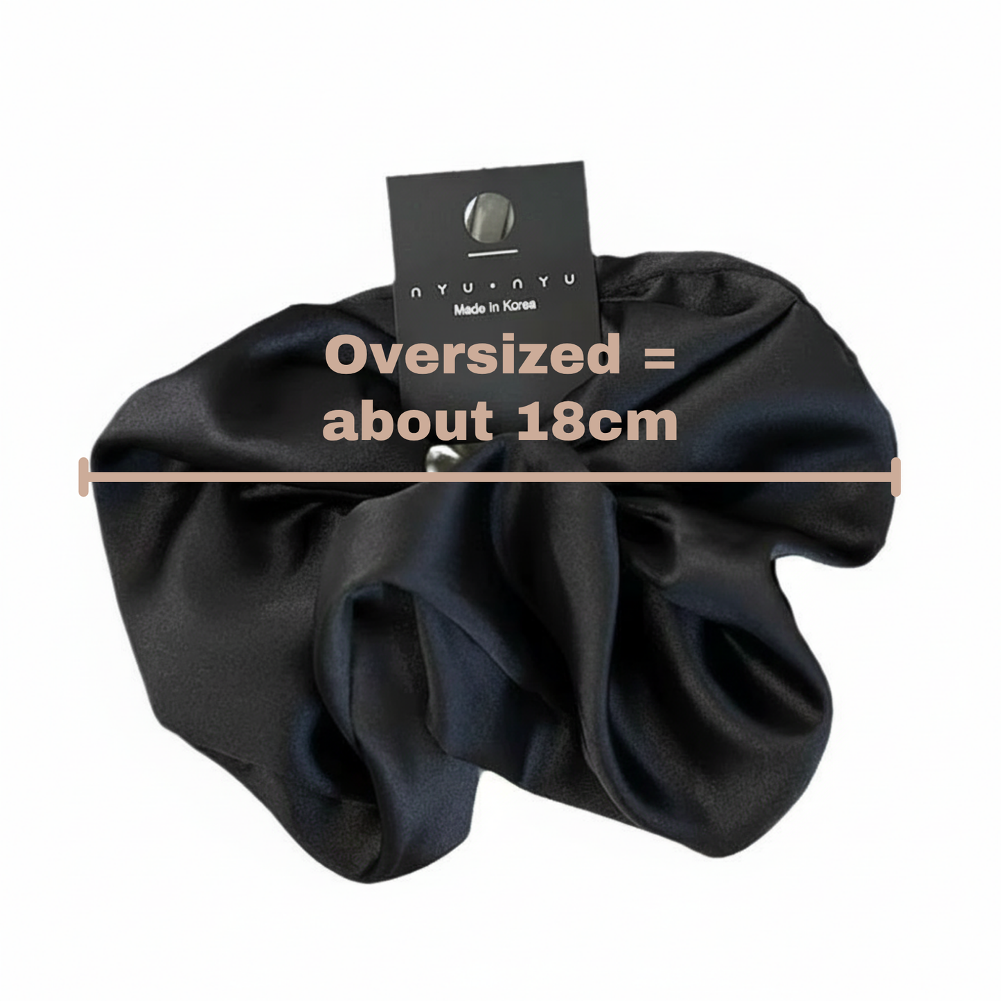 Oversized Satin Scrunchies