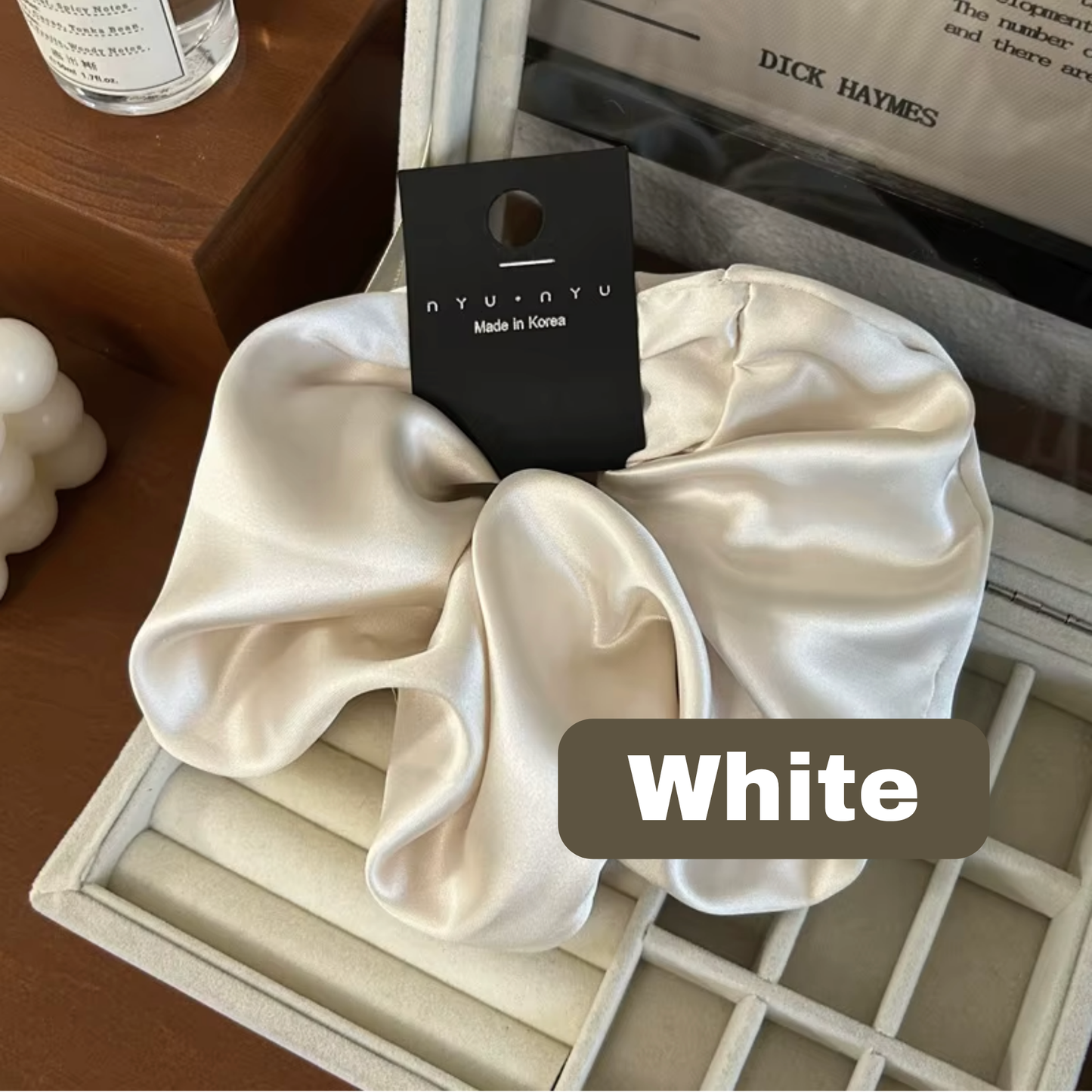 Oversized Satin Scrunchies