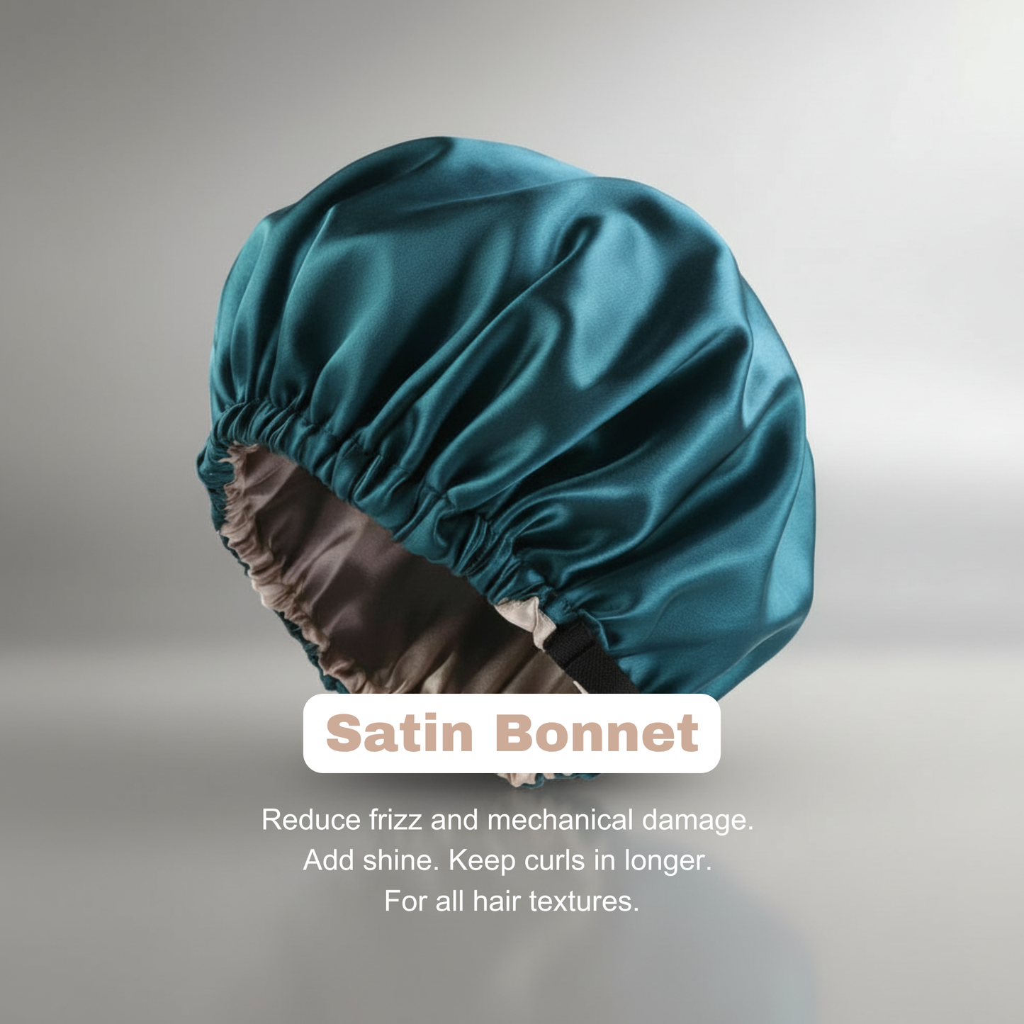 Adjustable Anti-Frizz Satin Sleeping Bonnet