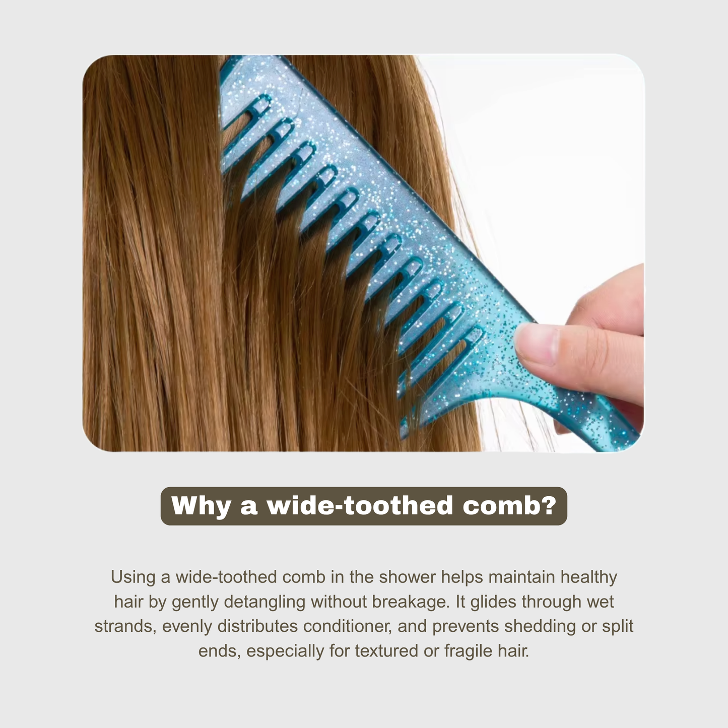 Wide Toothed Comb