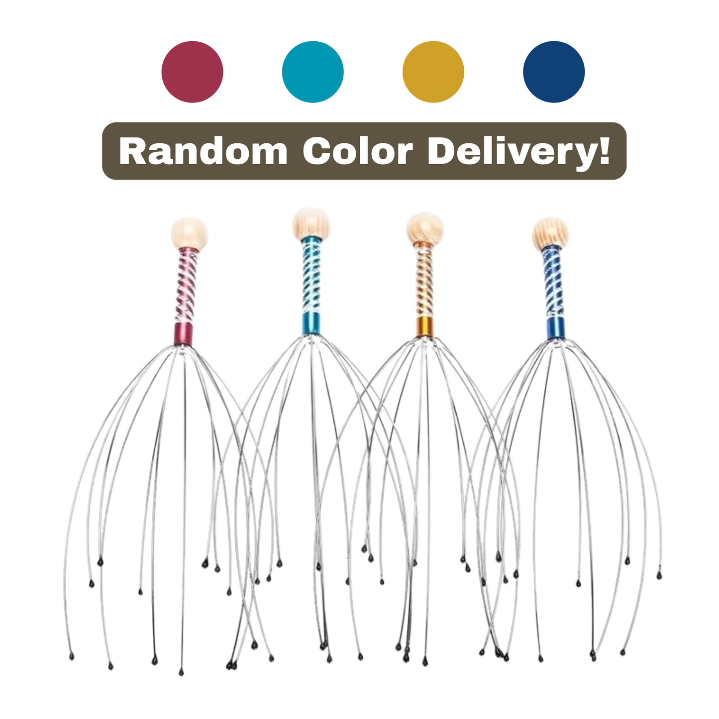 Wire Scalp Massager (1Pc)